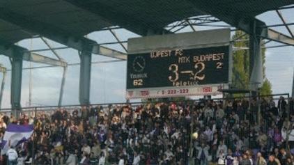 Ezen a napon játszotta csapatunk a 200. mérkőzést az Újpest FC ellen